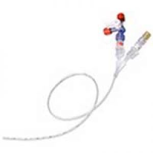 Catéter Umbilical de Silicón Doble Lumen 3.5 FR