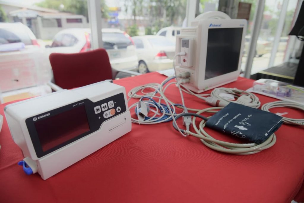 equipo médico portátil