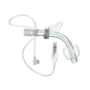 Canula traqueo Vario Extract placa ajustable ID 8.0mm
